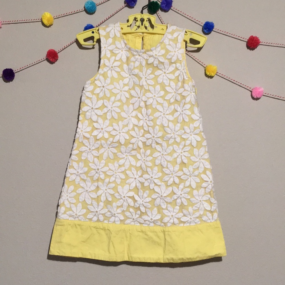 Gymboree embroidered floral dress